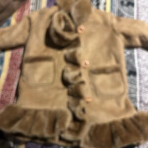Hippopotamus 12-24 months faux fur coat